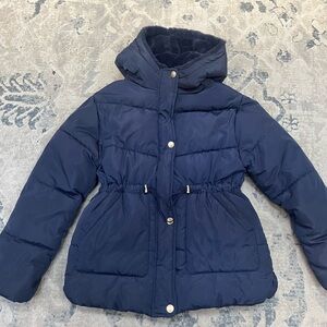 Zara Kids Navy Puffer Jacket